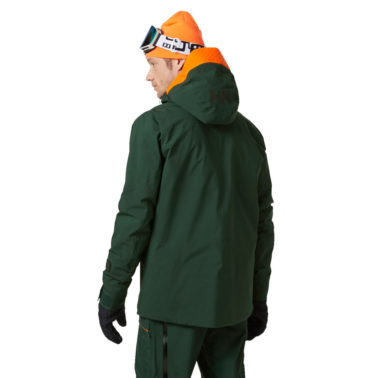 Helly Hansen Garibaldi Infinity, manteau de ski, hommes, vert foncé
