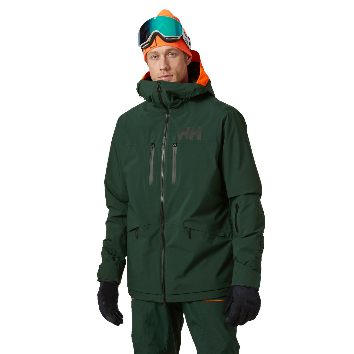 Helly Hansen Garibaldi Infinity, ski jas, heren, donkergroen