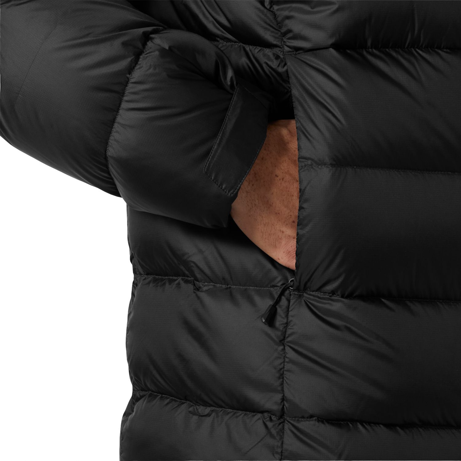 Helly Hansen Glacier Down, casaco de inverno, homem, preto