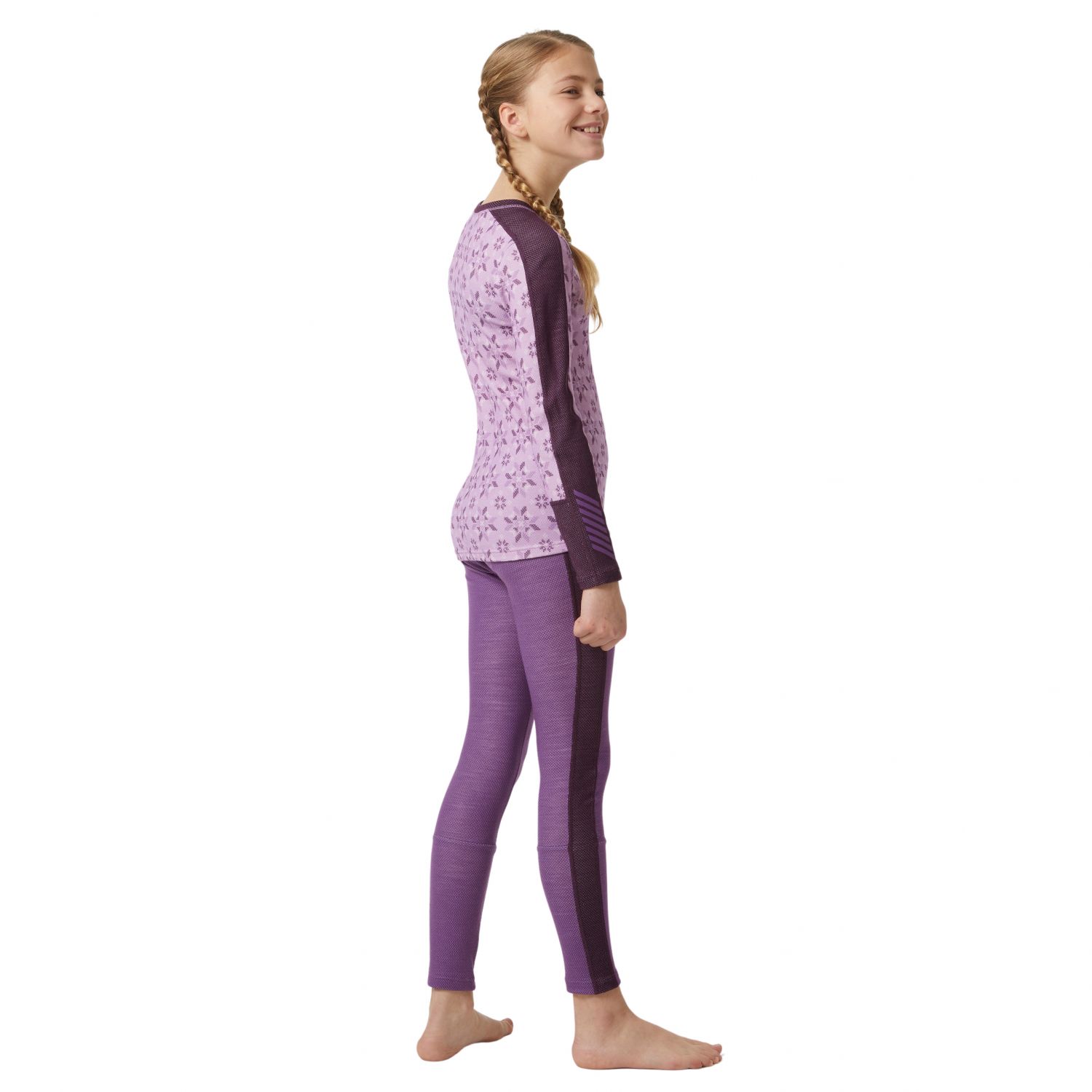 Helly Hansen Graphic Lifa Merino, set, junior, viola