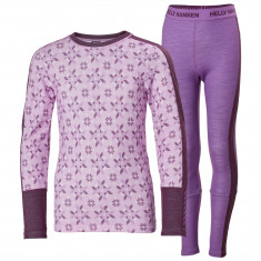 Helly Hansen Graphic Lifa Merino, set, junior, viola
