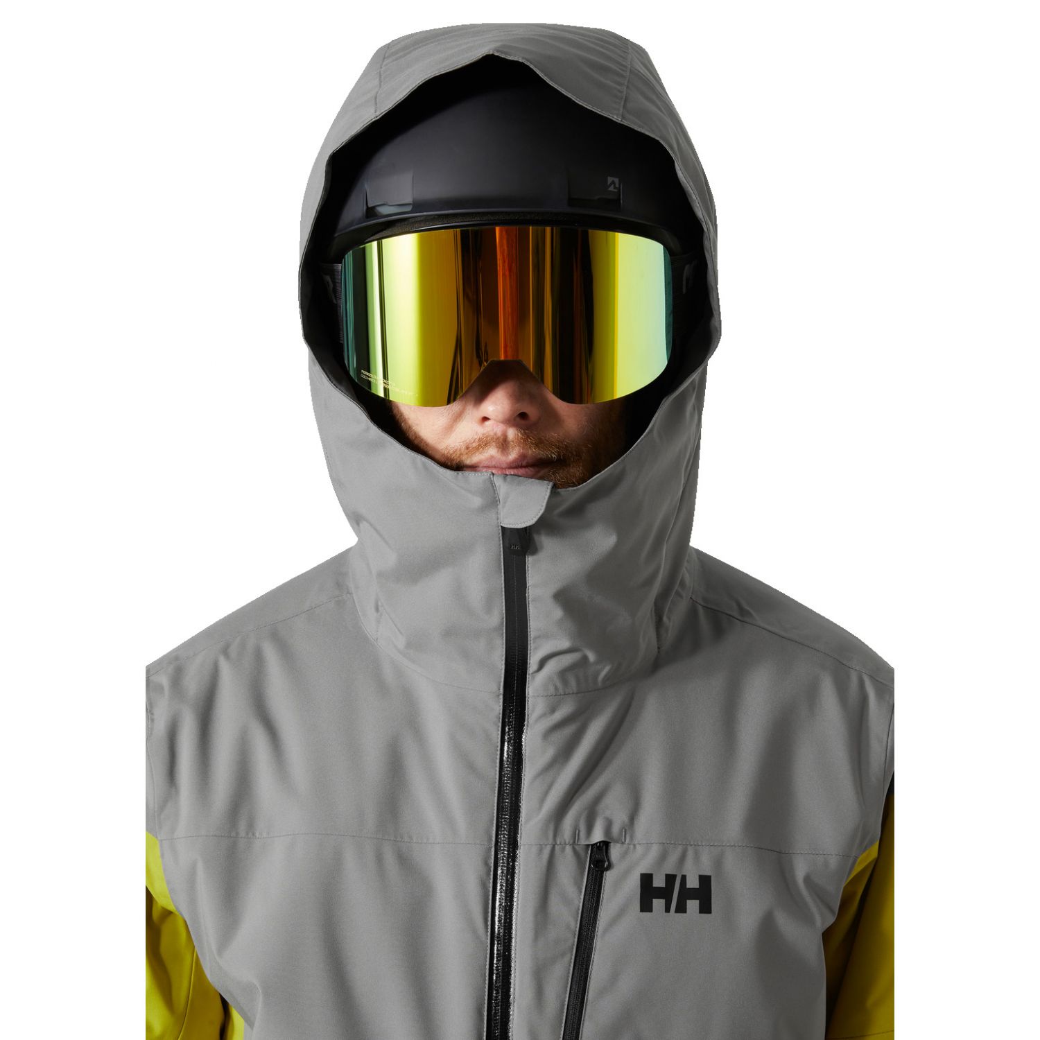 Helly Hansen Gravity Insulated, giacca da sci, uomo, giallo-verde