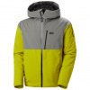 Helly Hansen Gravity Insulated, kurtka narciarska, męska, żółto-zielona