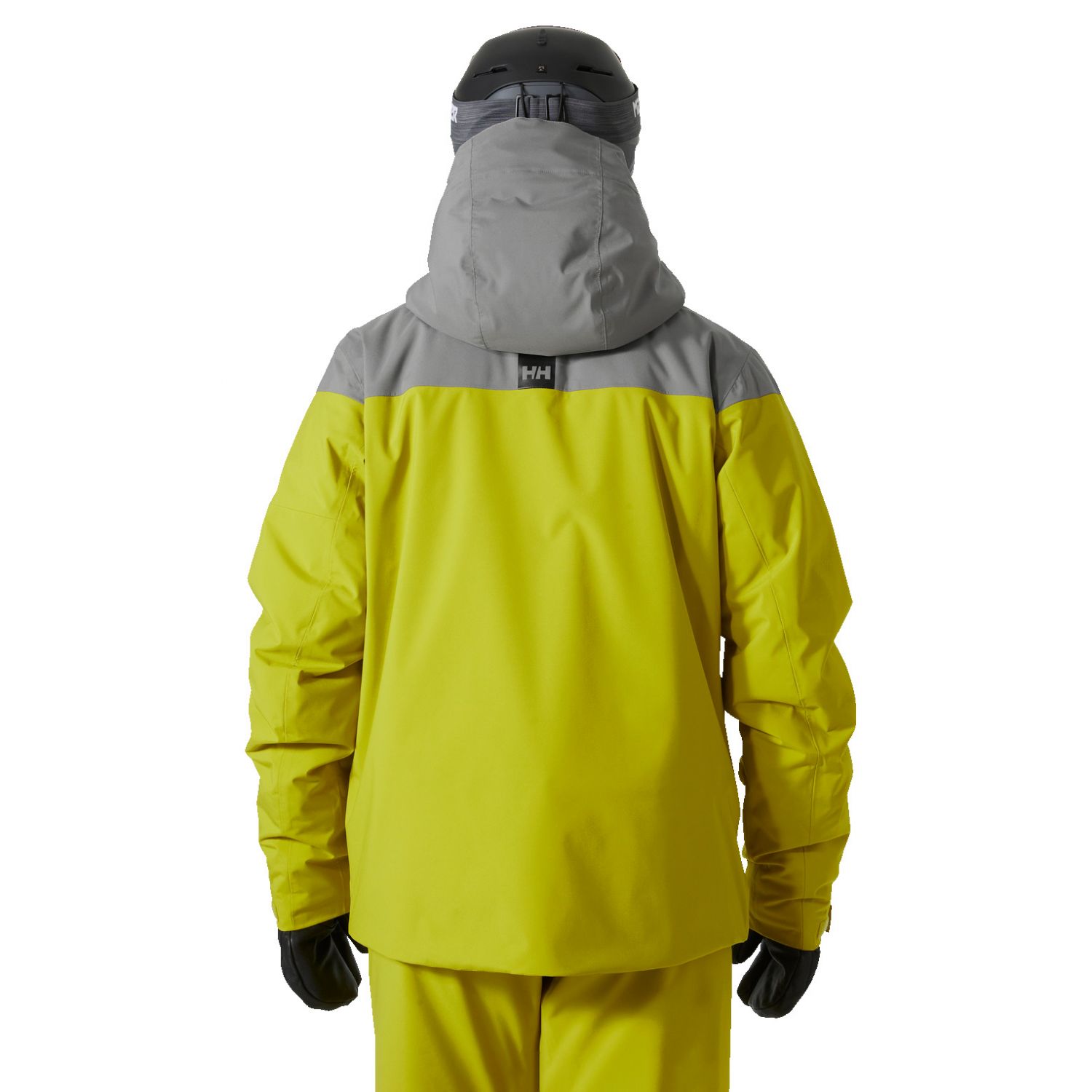 Helly Hansen Gravity Insulated, lyžařská bunda, pánská, žlutozelená