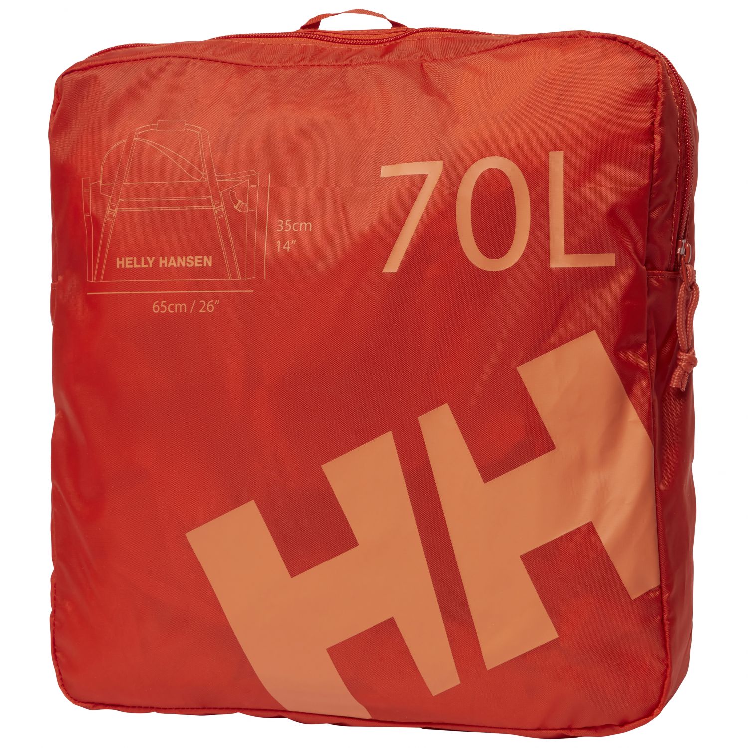 Helly Hansen HH Duffel Bag 2 70L, naranja