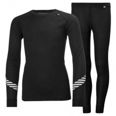 Helly Hansen HH Lifa, sada, junior, čierna