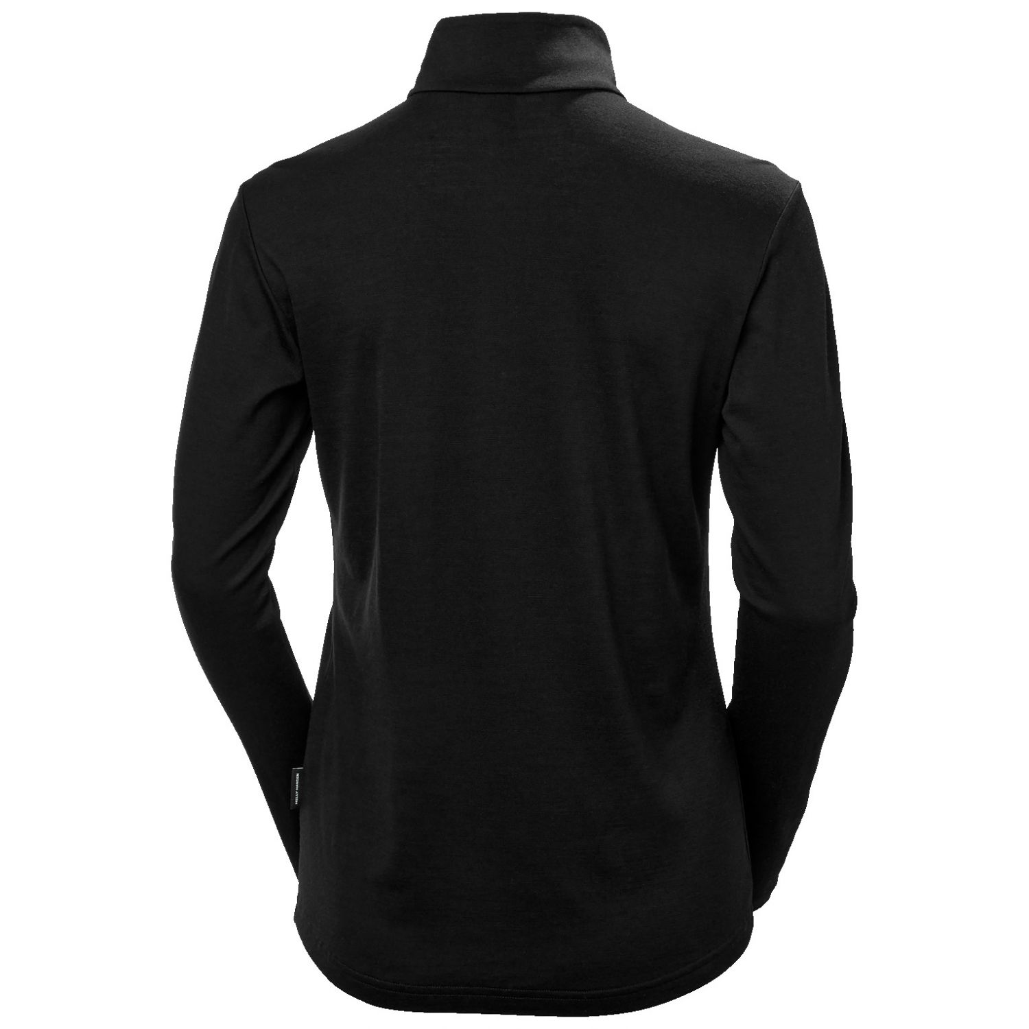 Helly Hansen HH Merino 1/2 Zip, donna, nero