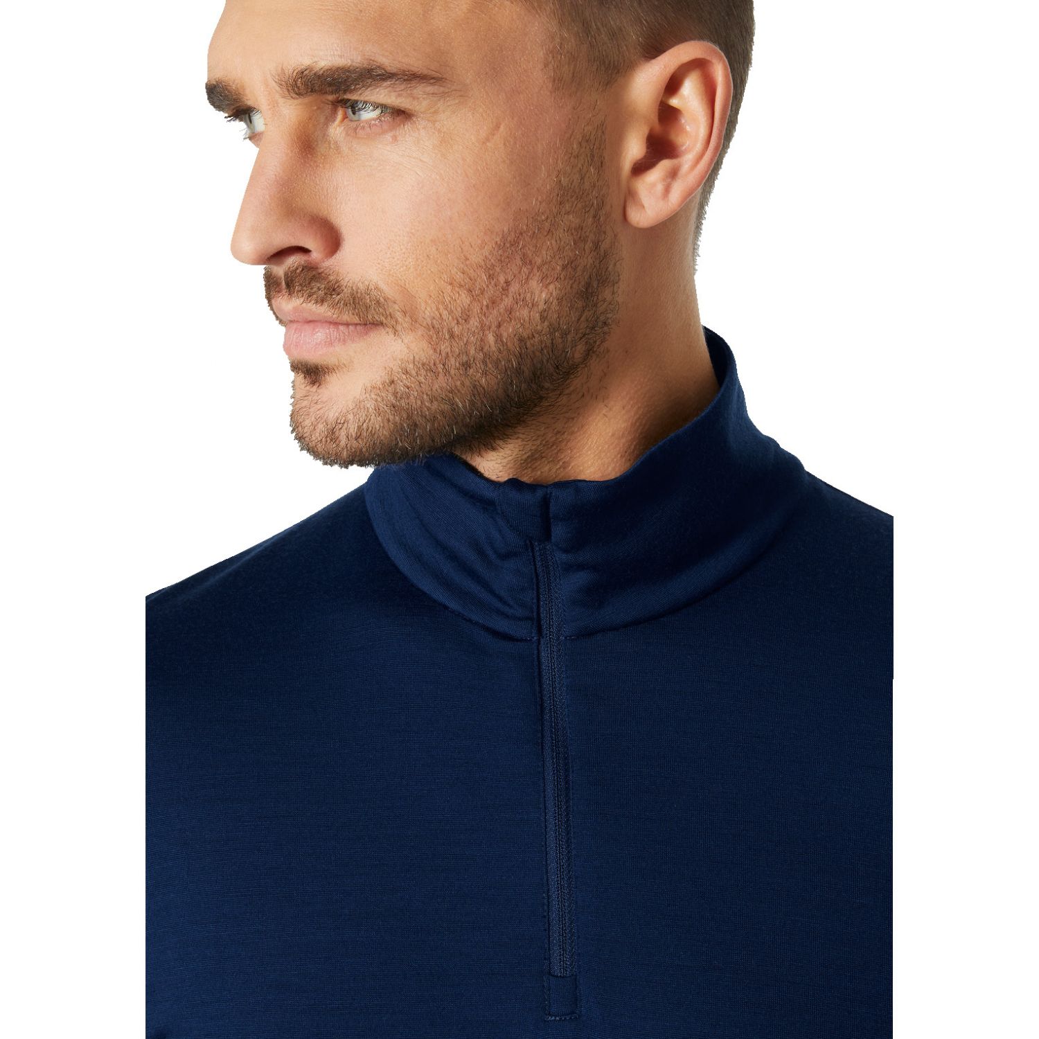 Helly Hansen HH Merino 1/2 Zip, męski, ciemnoniebieski