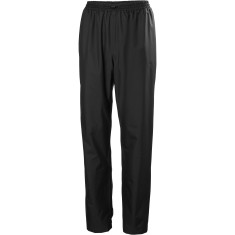 Helly Hansen HH Rain, pantalón impermeable, mujer, negro