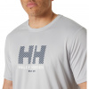 Helly Hansen HH Tech Graphic T-Shirt 2.0, Herre, Grey Fog
