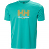 Helly Hansen HH Tech Graphic T-Shirt 2.0, pánske, tyrkysová