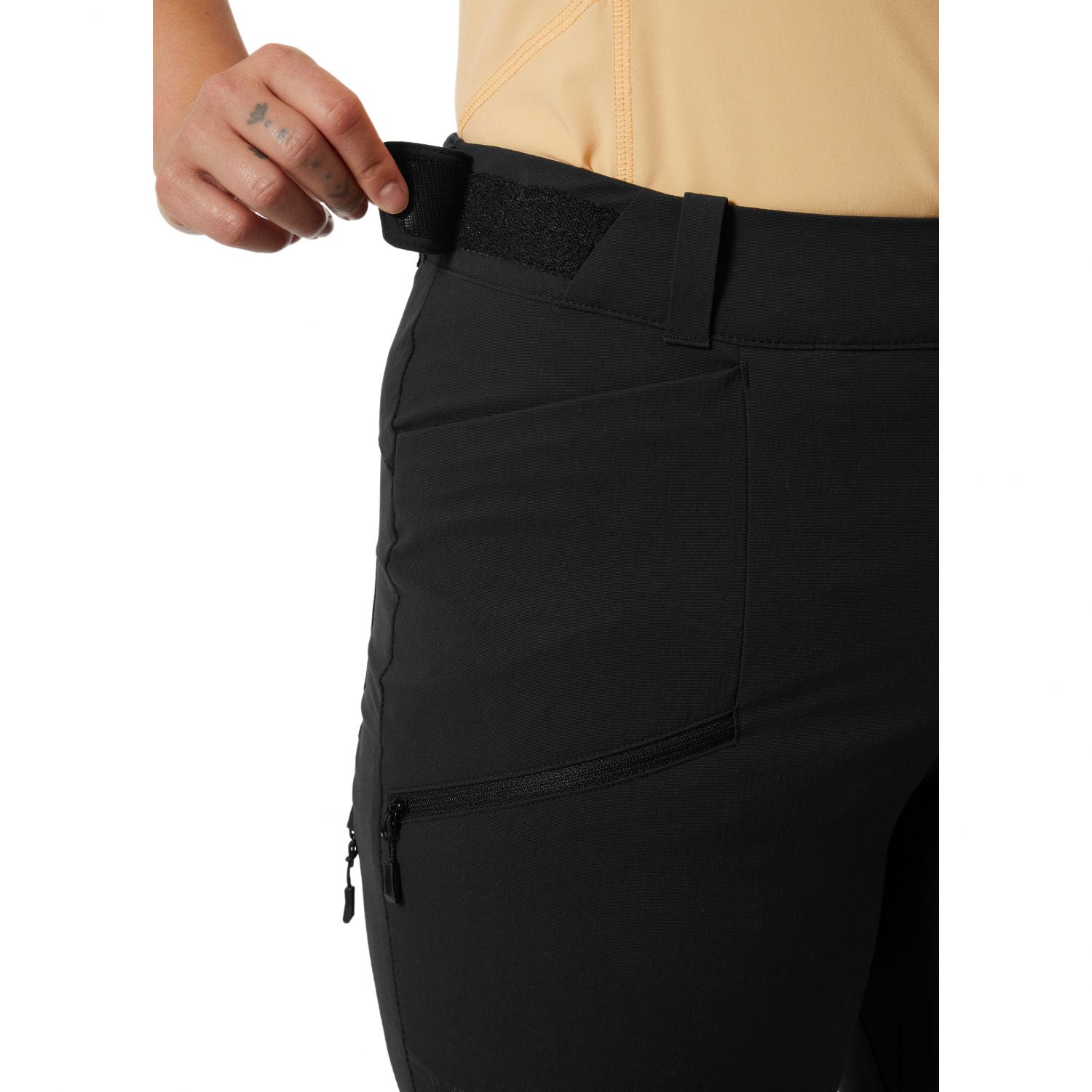 Helly Hansen Hovda Tur, pantalones outdoor, mujer, negro