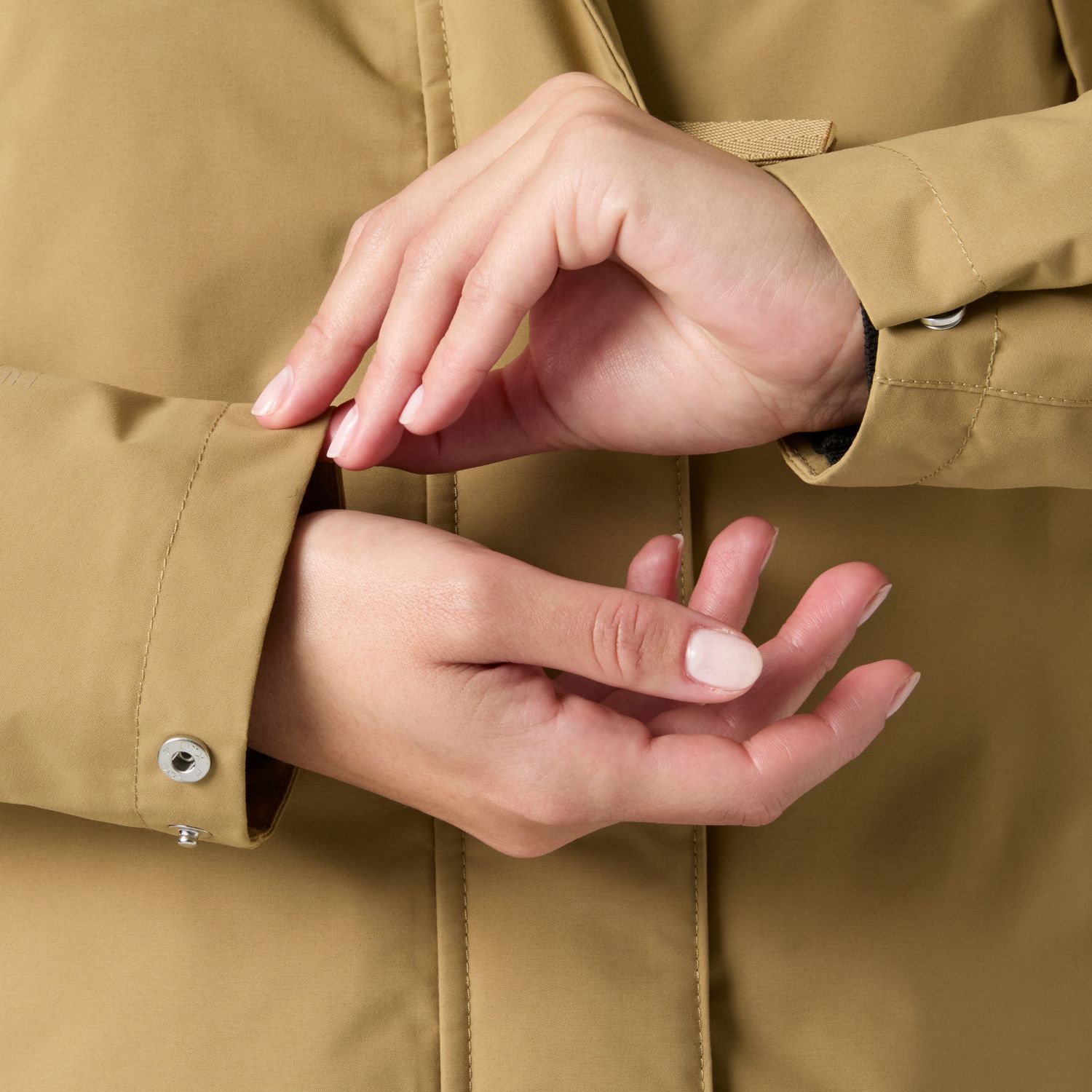 Helly Hansen Hvaler, impermeabile da donna, beige