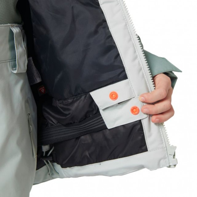 Helly Hansen Jewel, ski jacket, junior, green mist