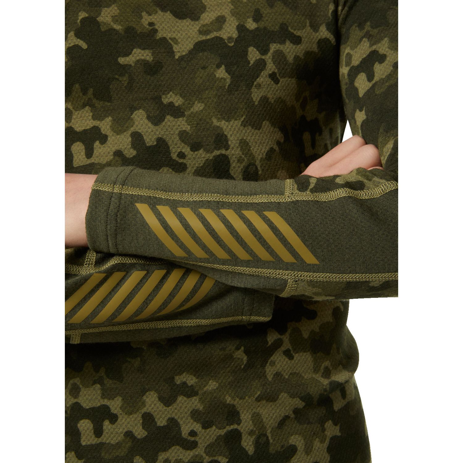 Helly Hansen JR Graphic Lifa Merino, conjunto, junior, verde