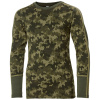 Helly Hansen JR Graphic Lifa Merino, set, junior, verde