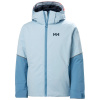Helly Hansen JR Jewel, giacca da sci, junior, azzurro
