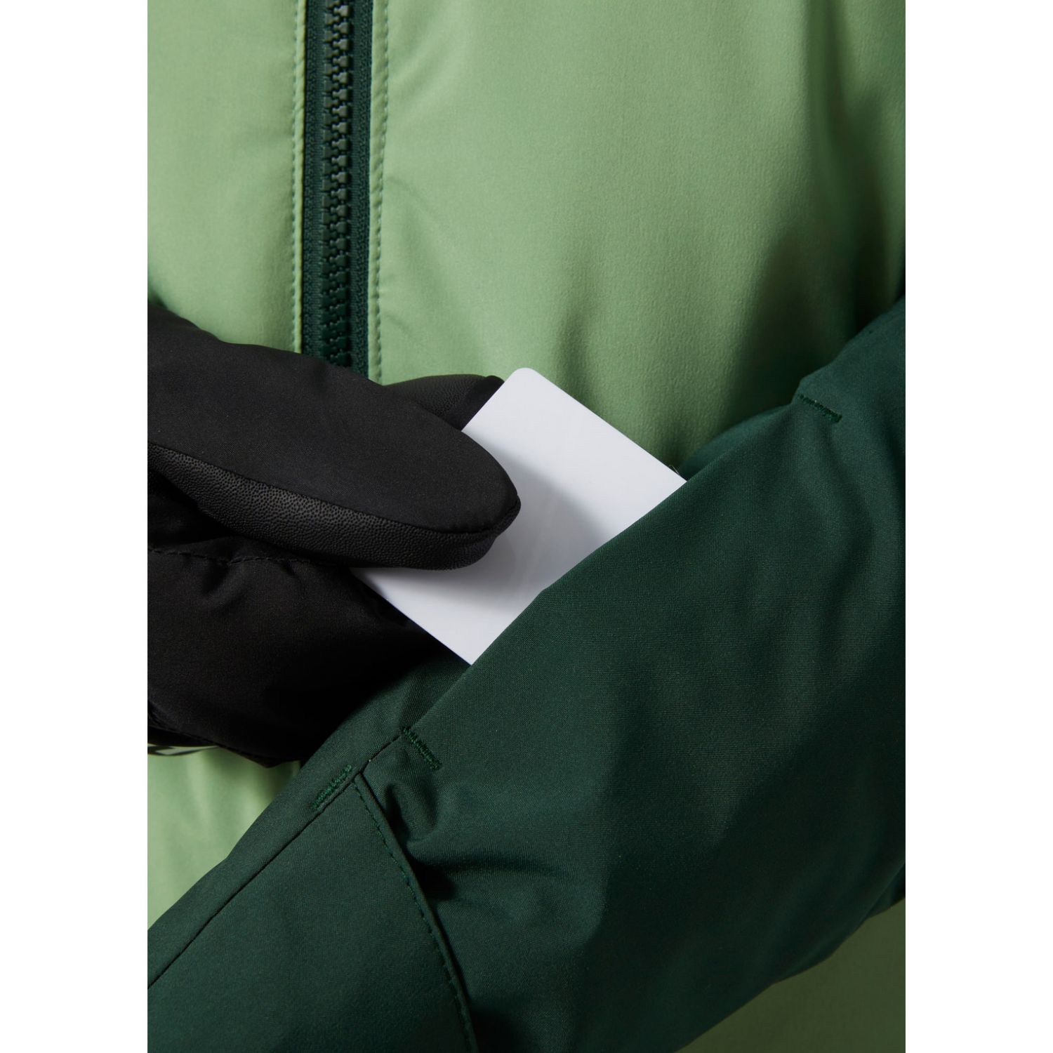Helly Hansen JR Jewel, giacca da sci, junior, verde chiaro