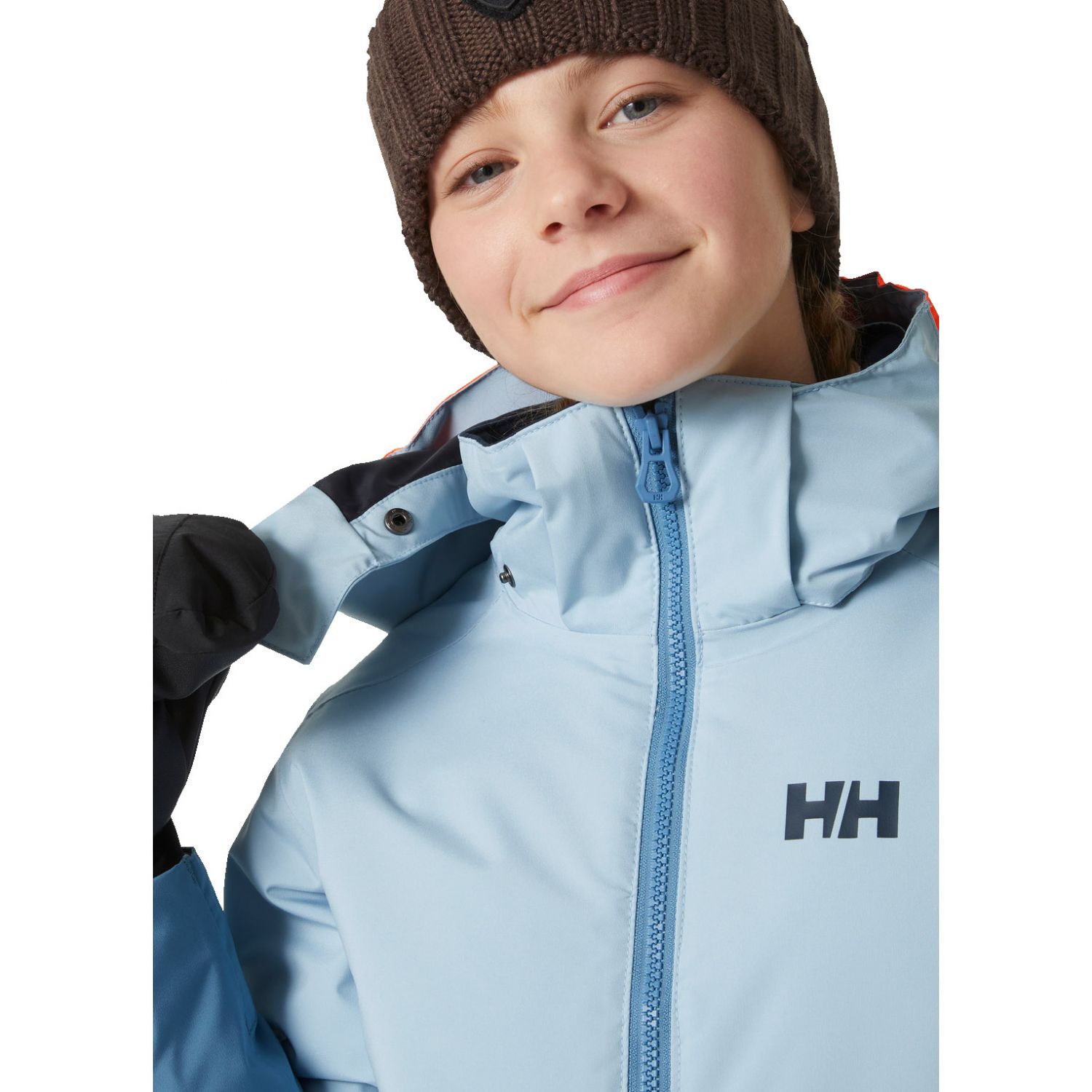 Helly Hansen JR Jewel, kurtka narciarska, juniorska, jasnoniebieska