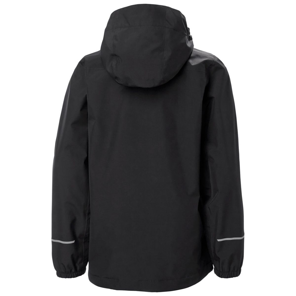 Helly Hansen JR Juell, detská bunda do dažďa, čierna