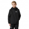 Helly Hansen JR Juell, detská bunda do dažďa, čierna