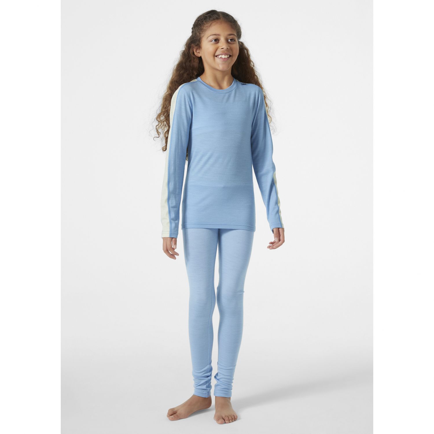Helly Hansen JR Merino, conjunto, junior, azul