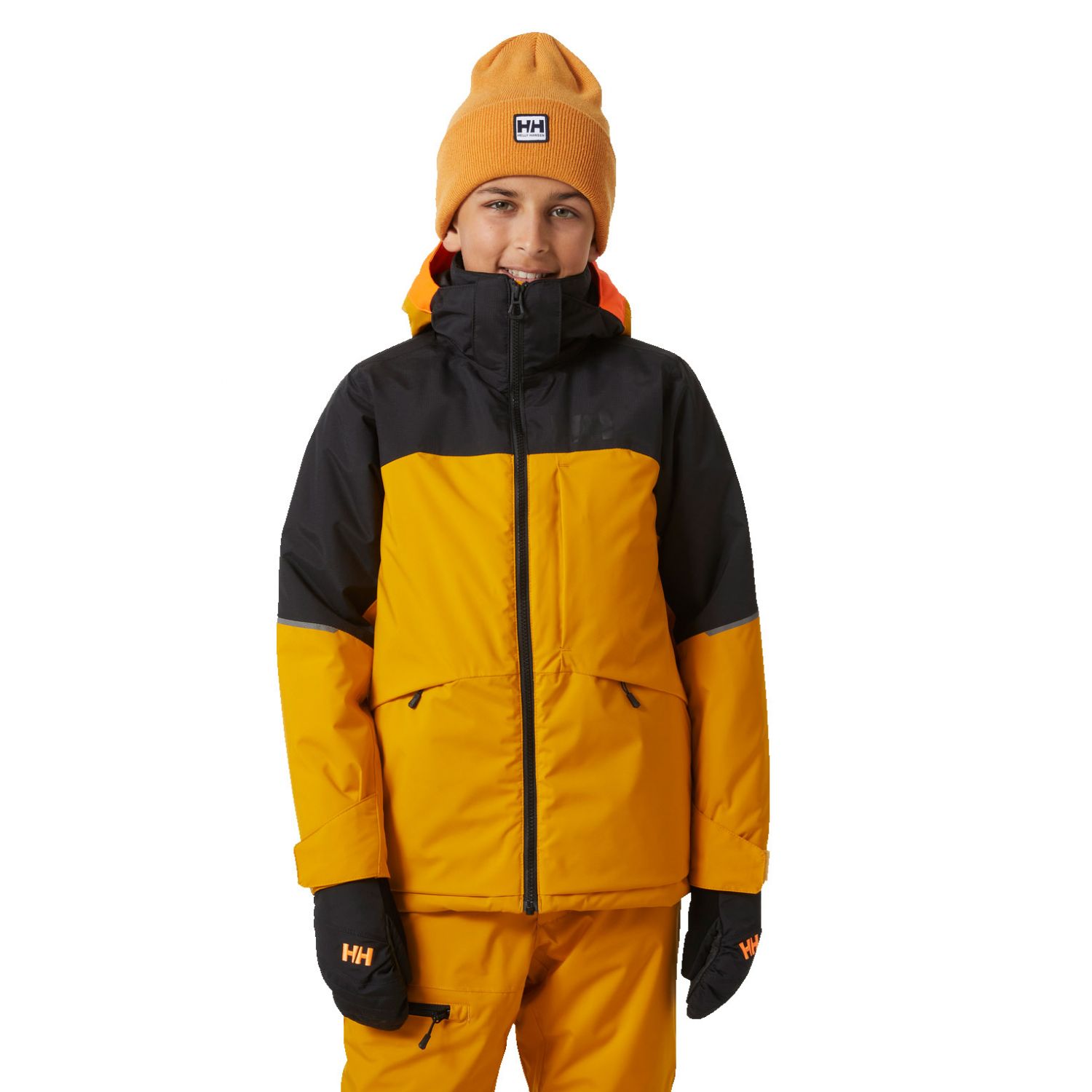 Helly Hansen JR Summit, giacca da sci, junior, giallo