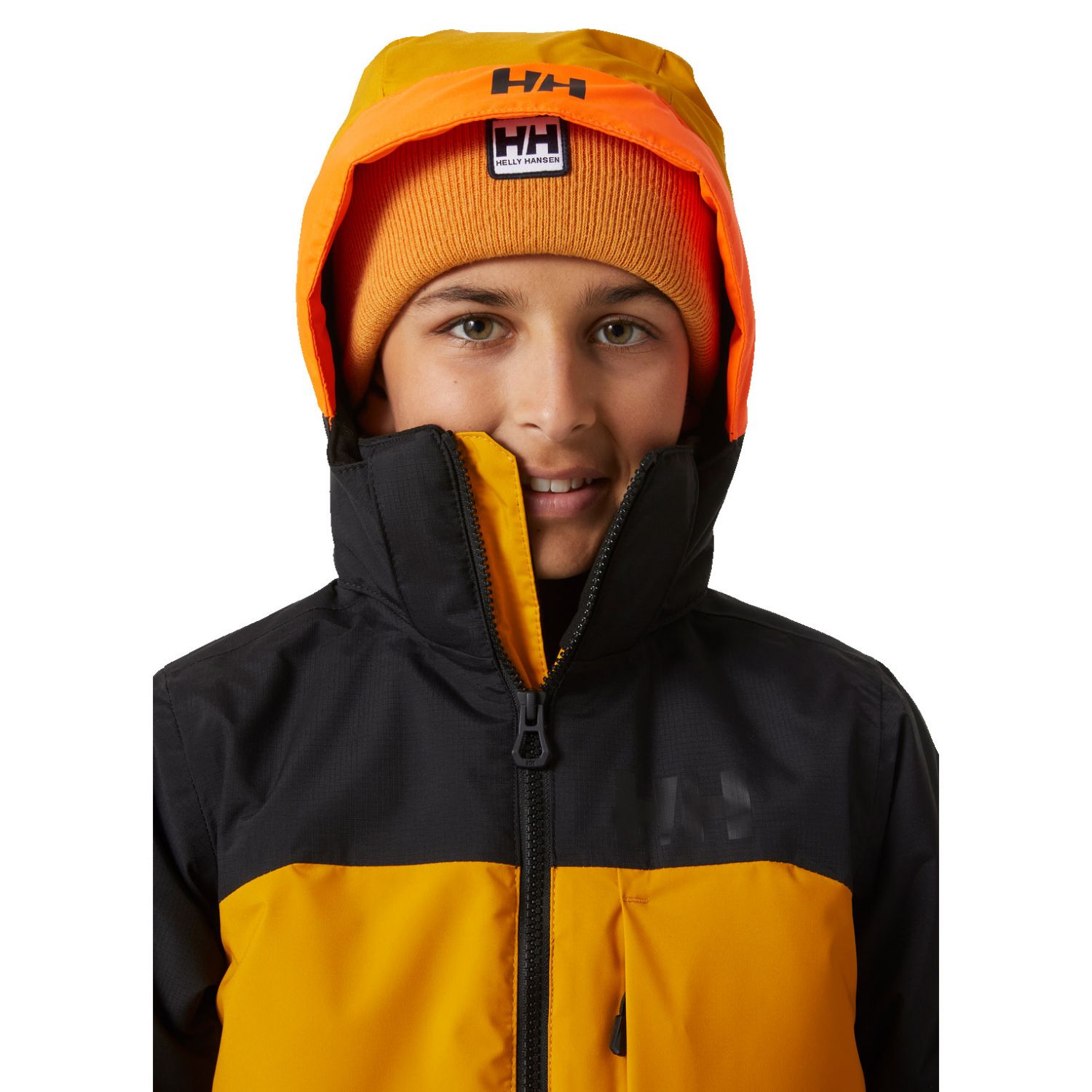 Helly Hansen JR Summit, ski jacket, junior, cloudberry