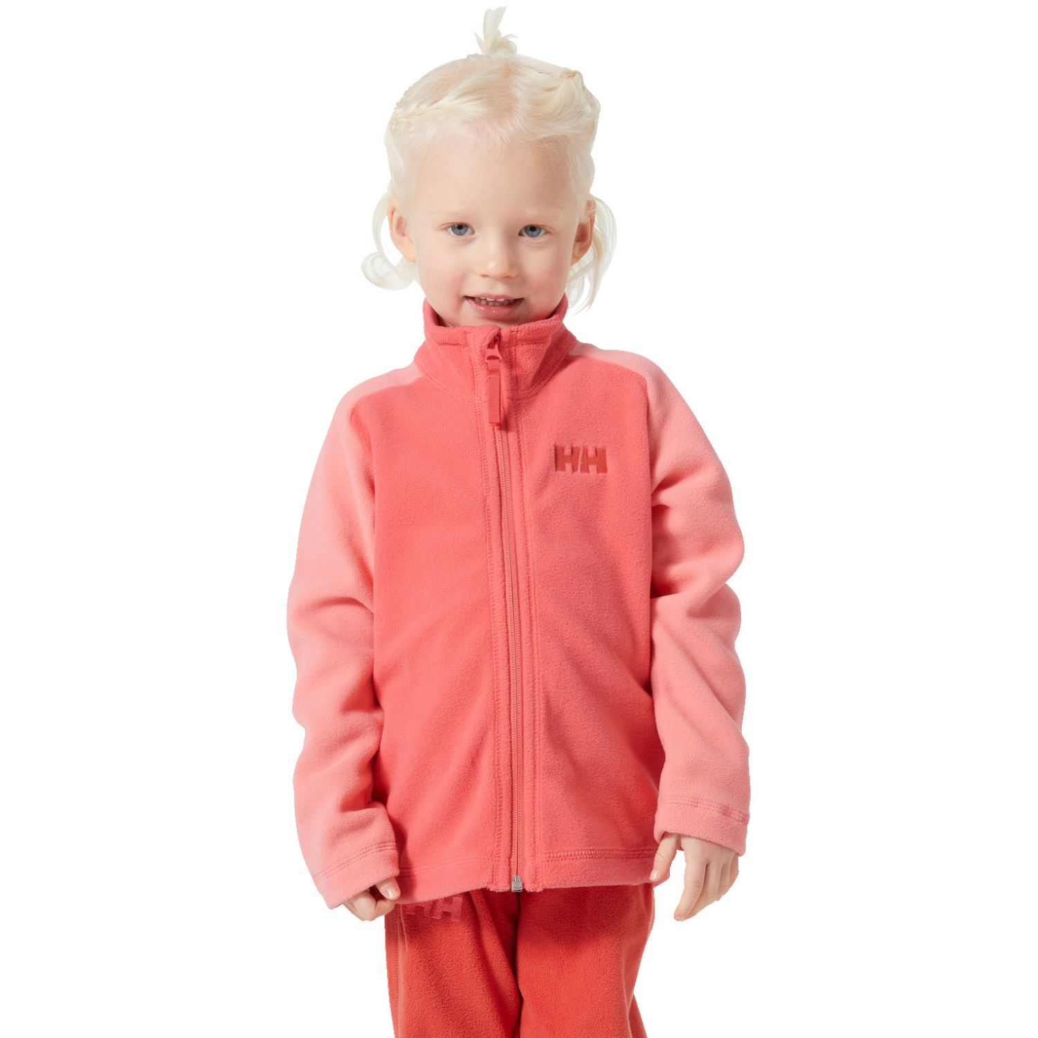 Helly Hansen K Daybreaker 2.0, fleece-takki, lapset, vaaleanpunainen