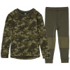 Helly Hansen K Graphic Lifa Merino, Set, Barn, Khaki