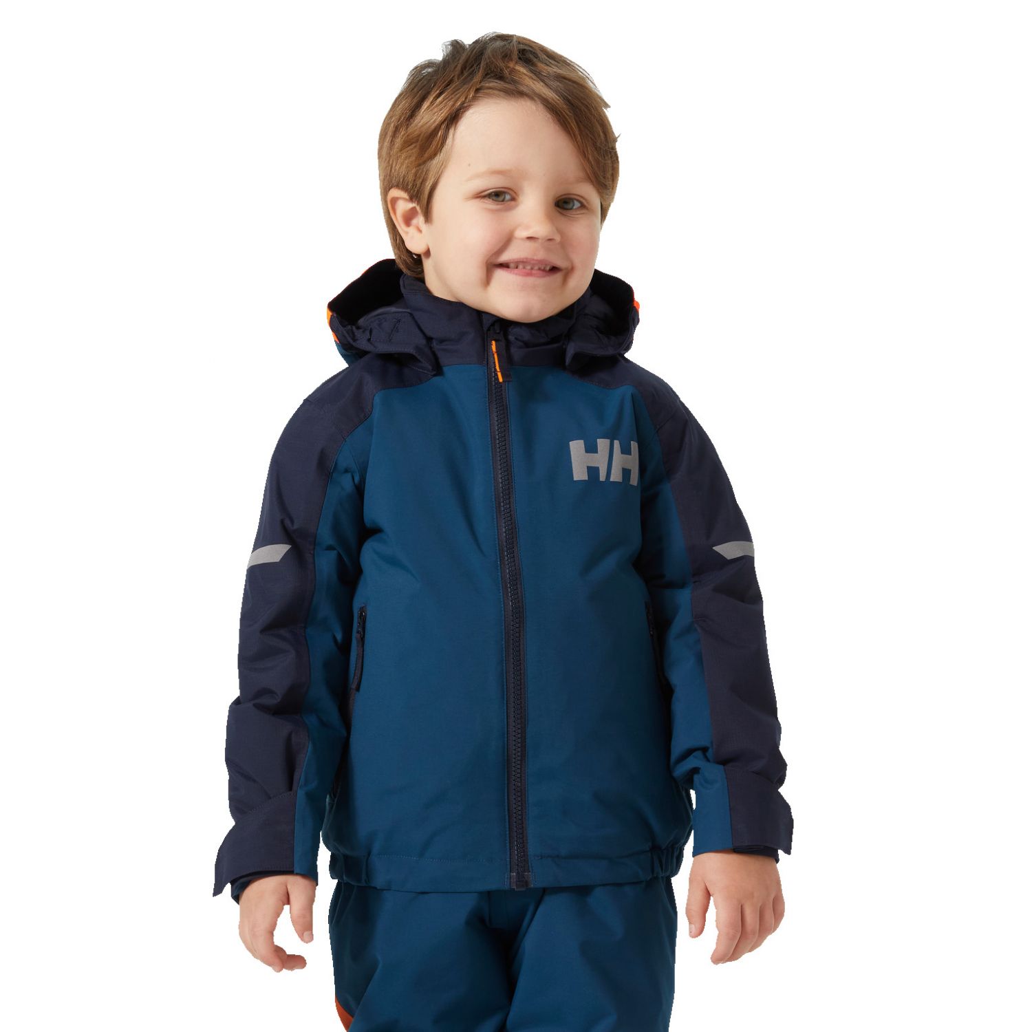 Helly Hansen K Legend 2.0 Ins, giacca da sci, bambini, blu scuro