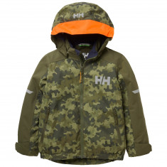 Helly Hansen K Legend 2.0 Ins, síelős dzseki, junior, zöld