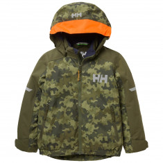 Helly Hansen K Legend 2.0 Ins, ski jacket, junior, utility green