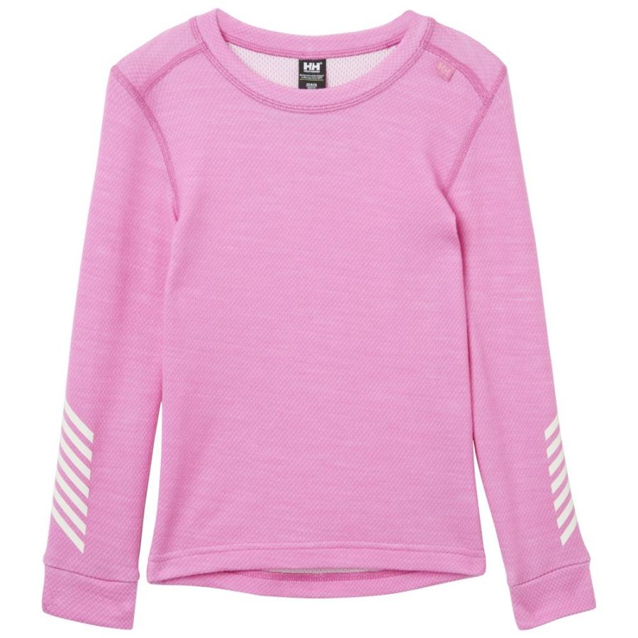 Helly Hansen K Lifa Merino, ensemble, junior, rose