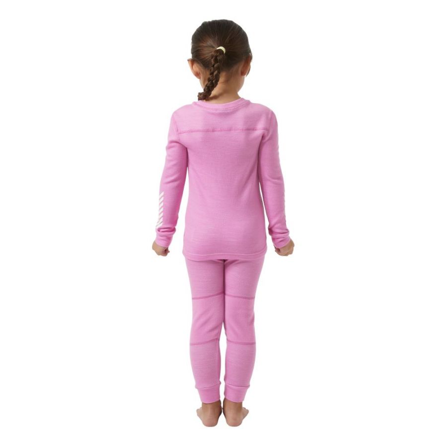 Helly Hansen K Lifa Merino, ensemble, junior, rose