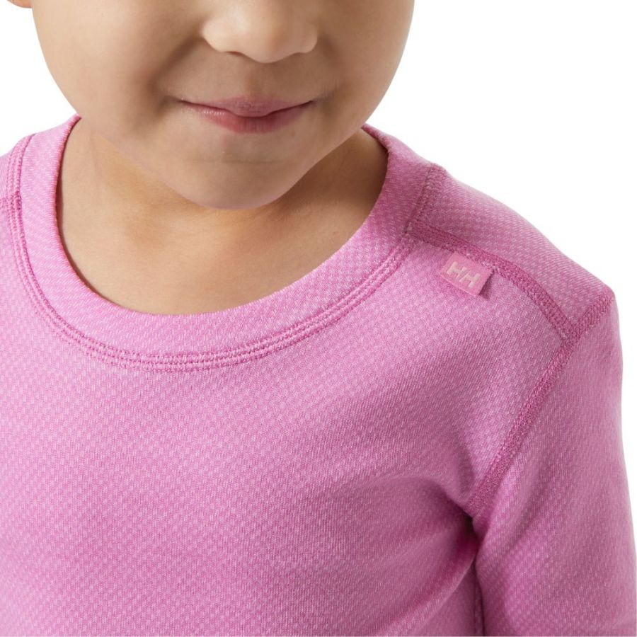 Helly Hansen K Lifa Merino, ensemble, junior, rose