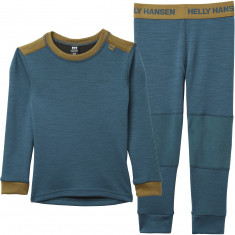 Helly Hansen K Lifa Merino, set, junior, dark creek