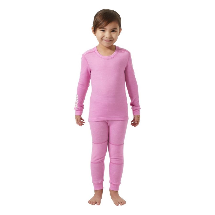 Helly Hansen K Lifa Merino, set, junior, meta pink