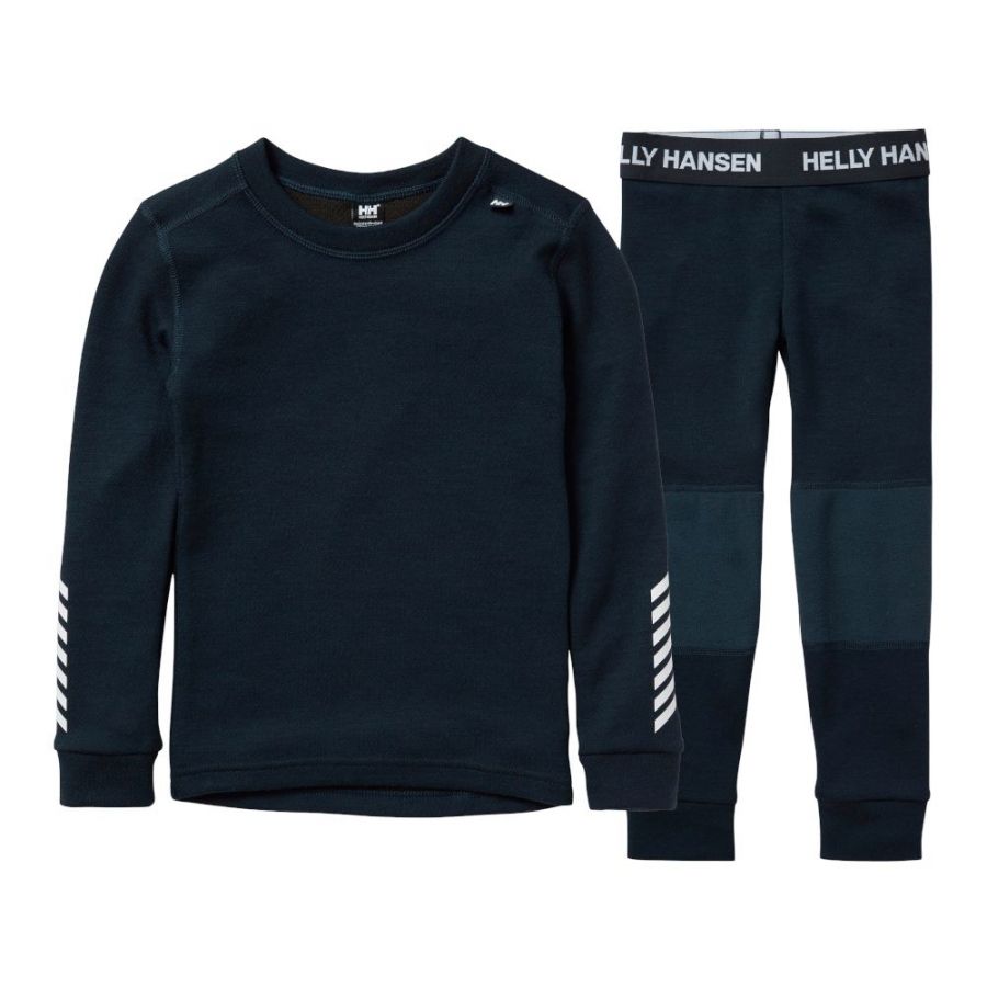 Helly Hansen K Lifa Merino, set, junior, navy