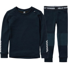 Helly Hansen K Lifa Merino, Sett, Junior, Navy