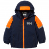 Helly Hansen K Rider 2.0 Ins, kurtka narciarska, juniorska, granatowa