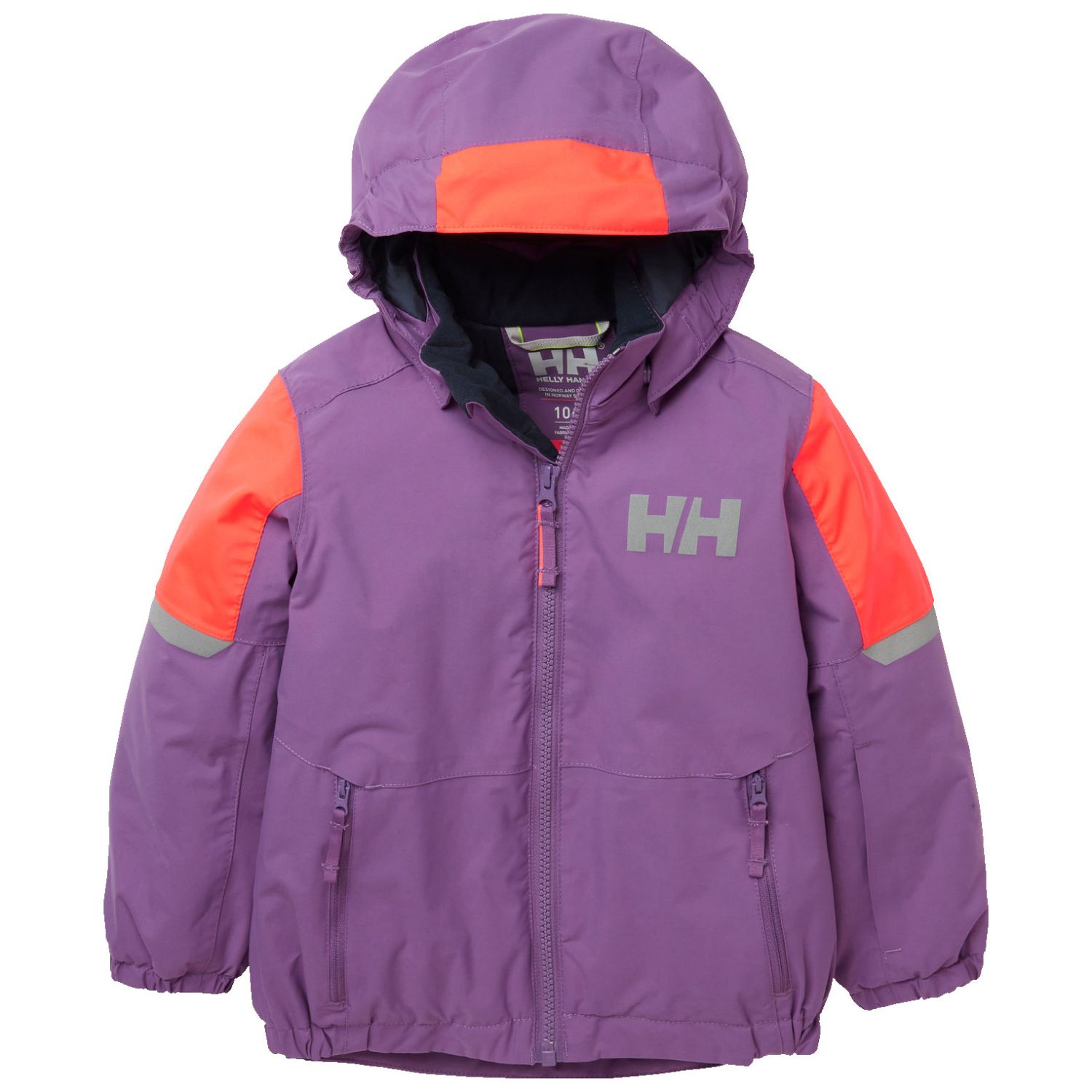 Helly Hansen K Rider 2.0 Ins, lyžiarska bunda, junior, fialová