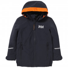 Helly Hansen K Shelter 2.0, rain jacket, kids, navy
