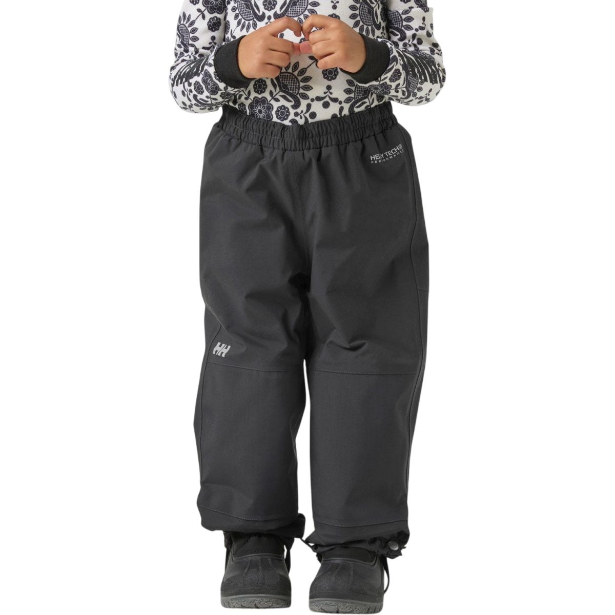 Helly Hansen K Shelter, pantalón de lluvia, niño, negro