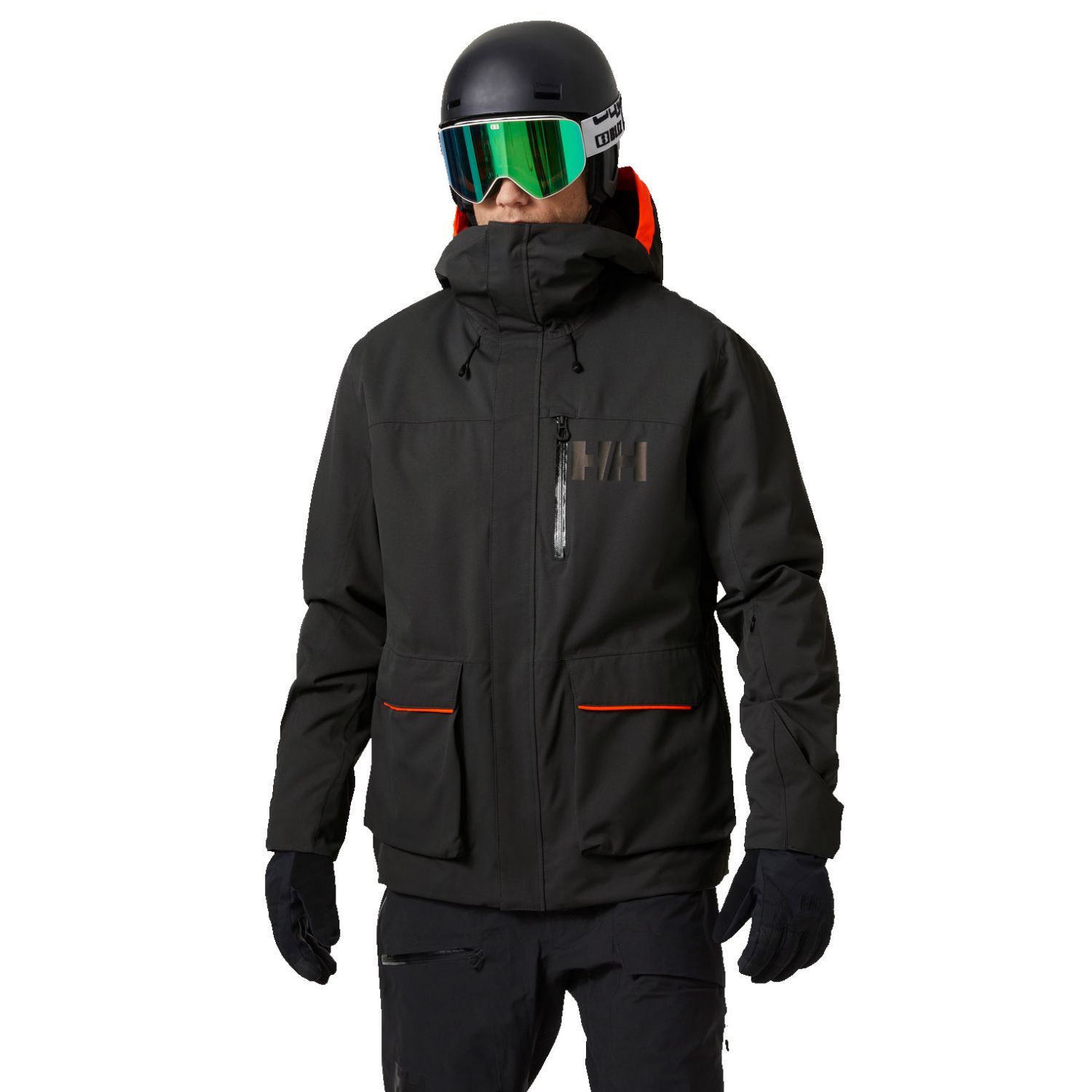 Helly Hansen Kickinghorse, ski jacket, men, black