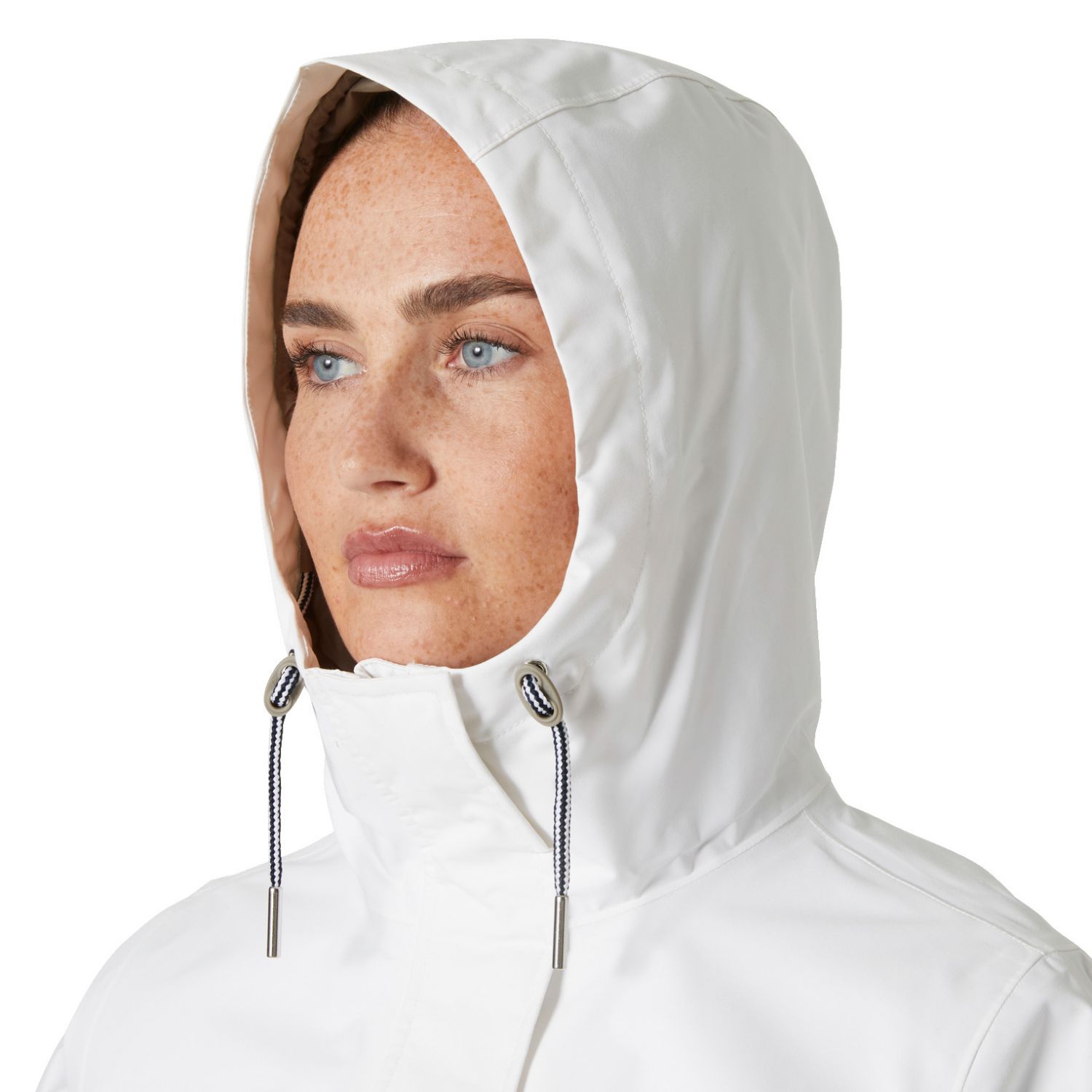Helly Hansen Koster, plášť do dažďa, dámsky, biely