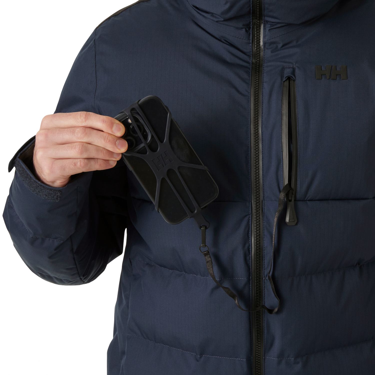Helly Hansen Kvitfjell Race Puffy, giacca da sci, uomo, blu