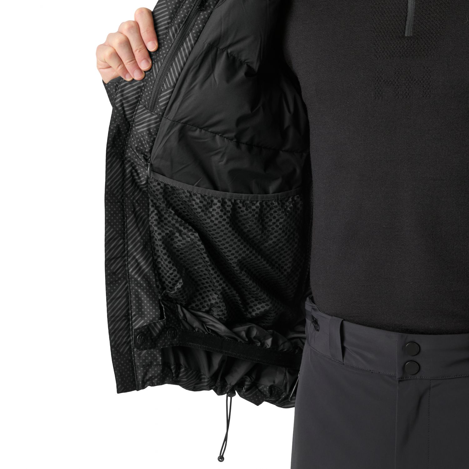 Helly Hansen Kvitfjell Race Puffy, giacca da sci, uomo, nero
