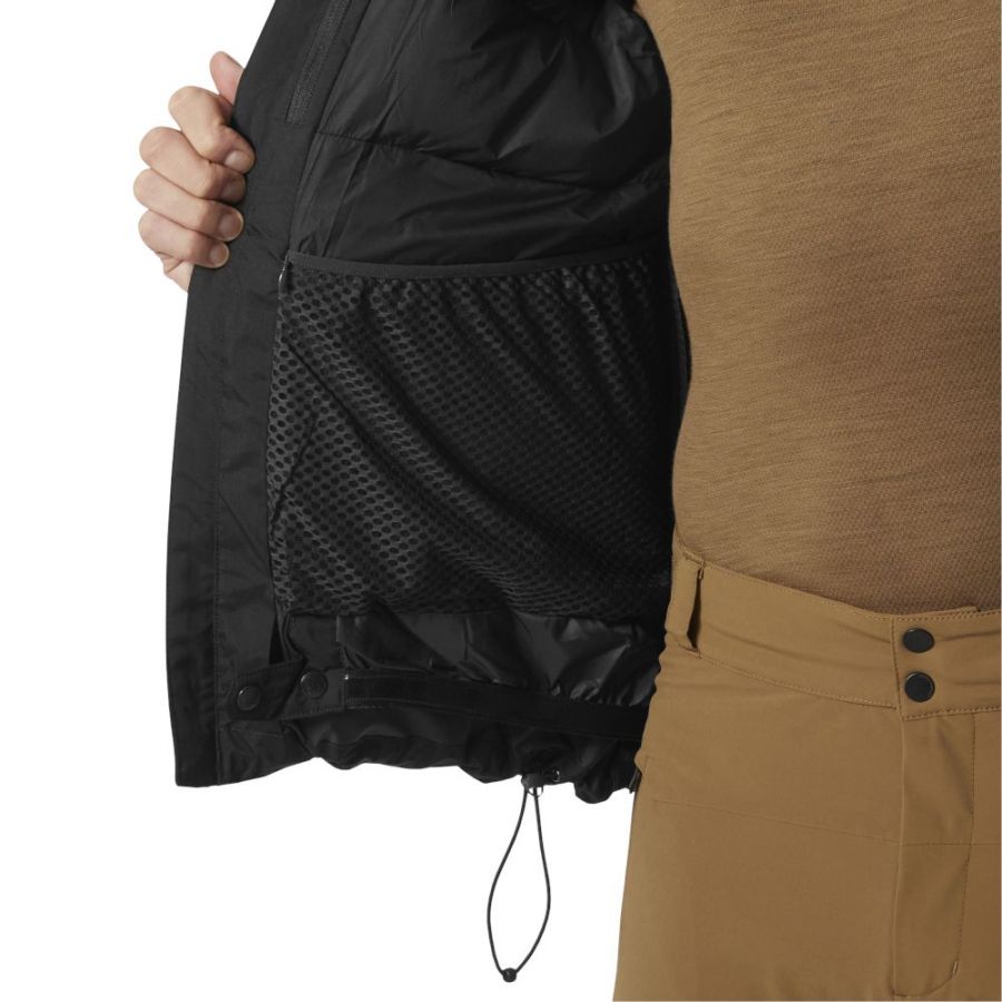 Helly Hansen Kvitfjell Race Puffy jachetă de schi, bărbați, negru