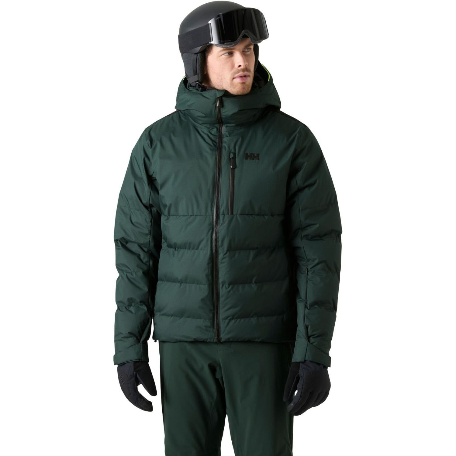 Helly Hansen Kvitfjell Race Puffy, Skijakke, Herre, Dark Jungle